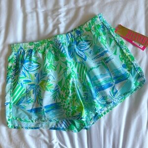 Lilly Pulitzer Luxletic Ocean Trail Shorts